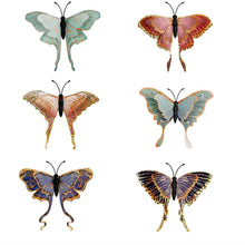 Load image into Gallery viewer, Decor, Magnetic Lunan Moths, 6 Assorted
