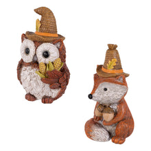 Load image into Gallery viewer, Resin Decor, Fall Forest Friends
