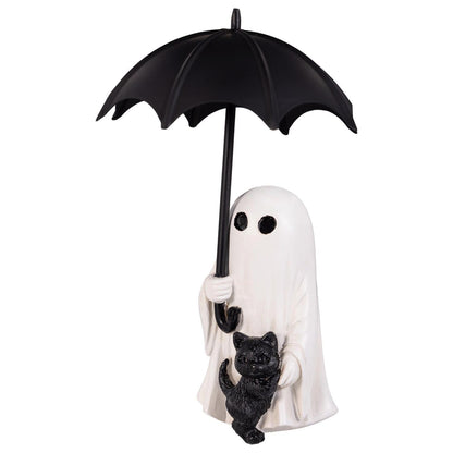 Resin Decor, Ghost W/Pets, 2 Assorted