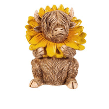 Load image into Gallery viewer, Resin Decor, Fall Highland Cow, 2 Assorted
