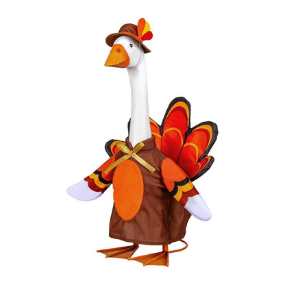 Decor, Porch Goose Outfit, Turkey Trot