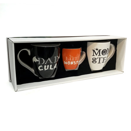 Mug Set, Monster Family, S/3