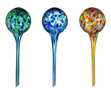 Load image into Gallery viewer, Colorful Glass Globe Watering Globe, 3 Styles
