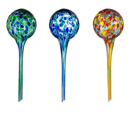 Colorful Glass Globe Watering Globe, 3 Styles