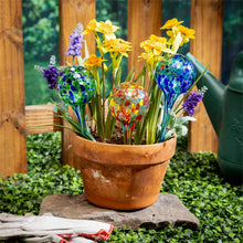 Load image into Gallery viewer, Colorful Glass Globe Watering Globe, 3 Styles
