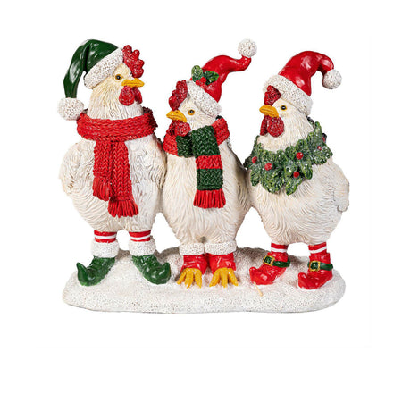 Decor Statue, Resin, Christmas Farm
