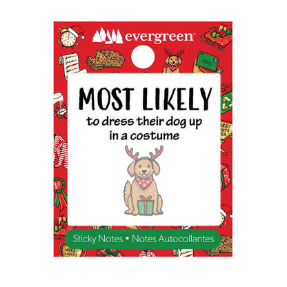 Sticky Notes, Xmas Most Likely, 8 Assorted