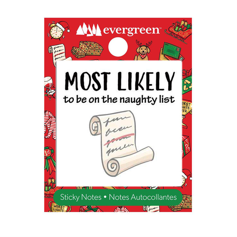 Sticky Notes, Xmas Most Likely, 8 Assorted