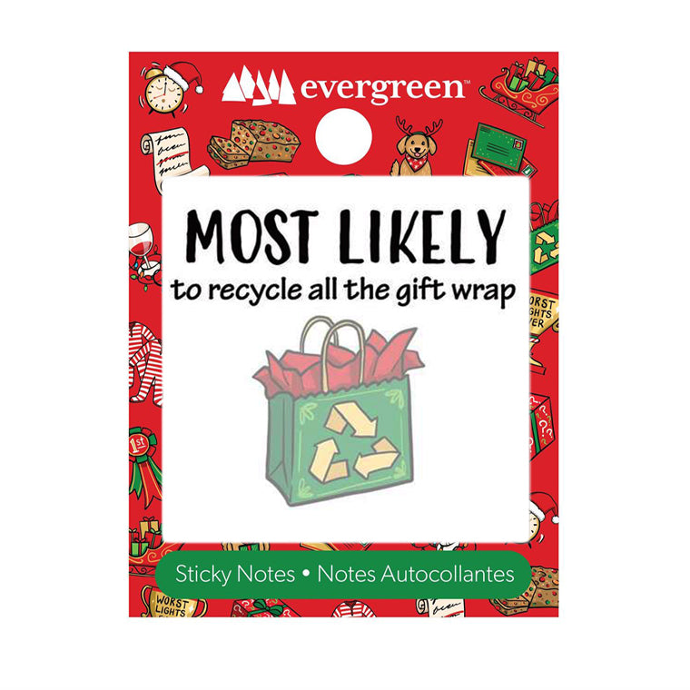 Sticky Notes, Xmas Most Likely, 8 Assorted