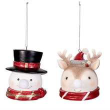 Load image into Gallery viewer, Ornament, Resin, Lit Nose, 2 Assorted
