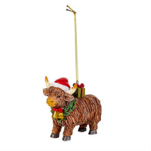 Load image into Gallery viewer, Ornament, Resin, Highland Cow &amp; Sheep
