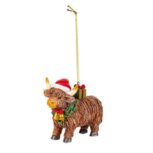 Load image into Gallery viewer, Ornament, Resin, Highland Cow &amp; Sheep
