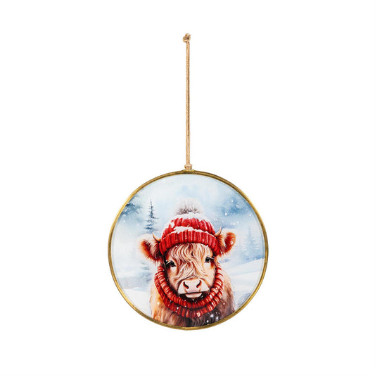 Ornament, Glass, Xmas Farm Animals