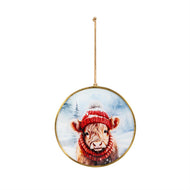 Ornament, Glass, Xmas Farm Animals