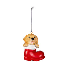 Load image into Gallery viewer, Ornament, Resin, Dogs In Stocking, Assorted
