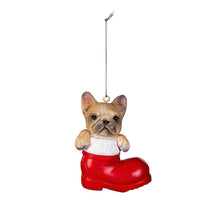 Load image into Gallery viewer, Ornament, Resin, Dogs In Stocking, Assorted

