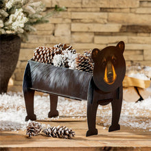 Load image into Gallery viewer, Planter, Metal, Bear Shaped
