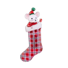 Load image into Gallery viewer, Thermometers, Mice In Stocings, Assorted 3
