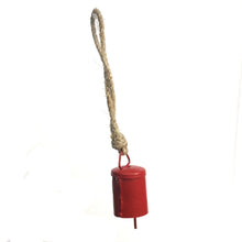 Load image into Gallery viewer, Ornament, Mini Hanging Red Bells, Assorted
