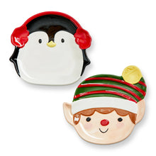 Load image into Gallery viewer, Plate, Ceramic, Holiday Pals, Assorted 2

