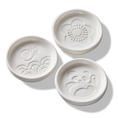 Plate, Ceramic, Secret Sauce Dish, Assorted