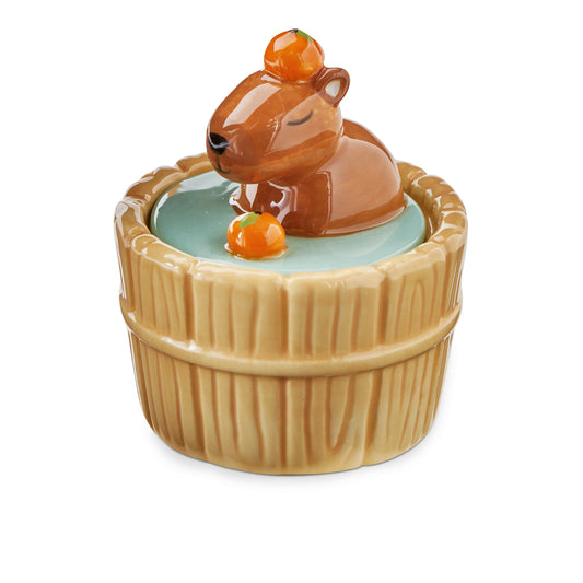 Trinket Box, Ceramic, Lidded, Capybara