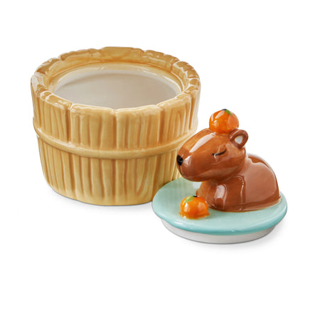 Trinket Box, Ceramic, Lidded, Capybara