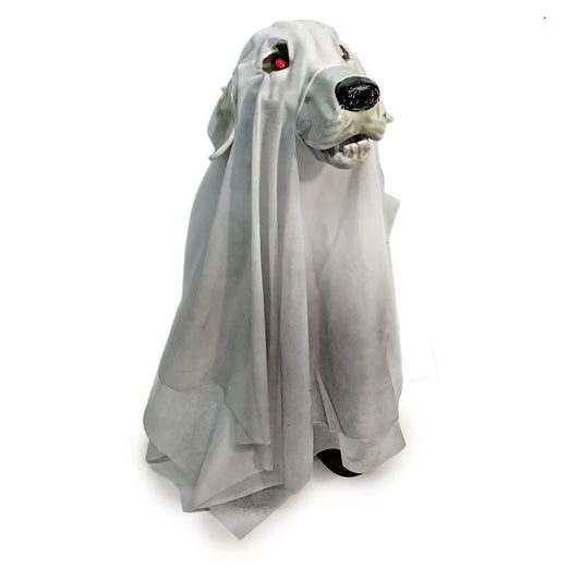 Decor, Light Up Ghost Dog, 55cm Tall