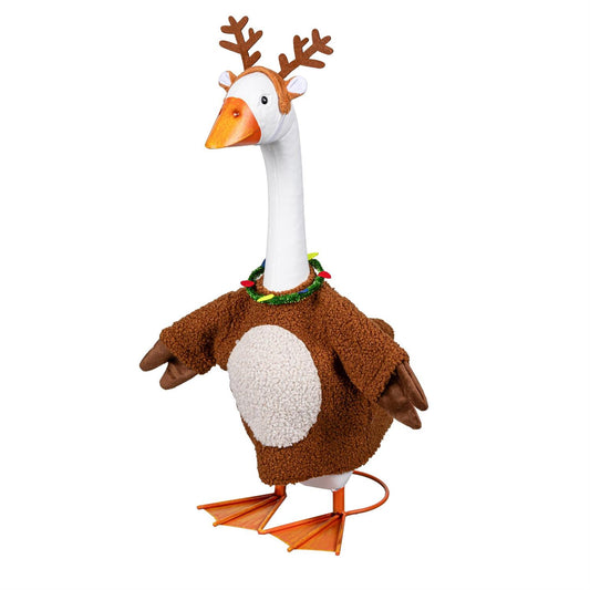 Decor, Porch Goose Outfit, Reindeer