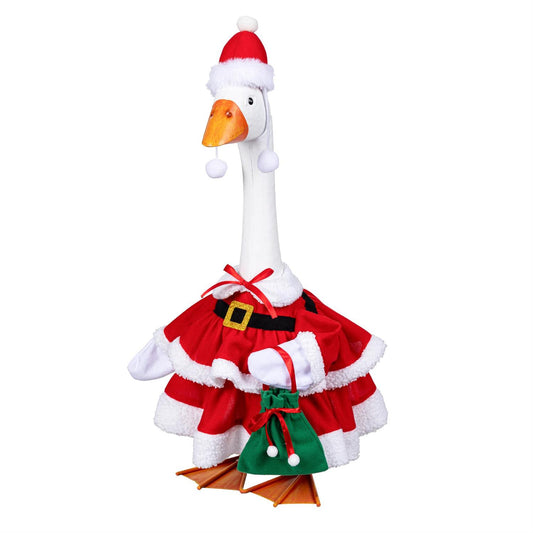 Decor, Porch Goose Outfit, Mrs.Claus