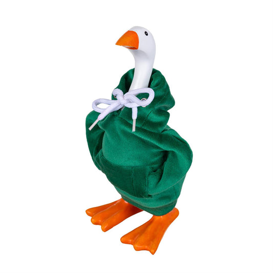 Decor, Gordy Goose Outfit, Green Hoodie