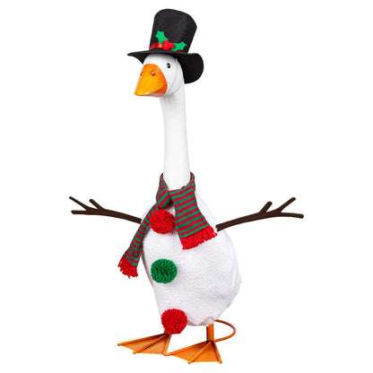 Decor, Porch Goose Outfit, Snowman