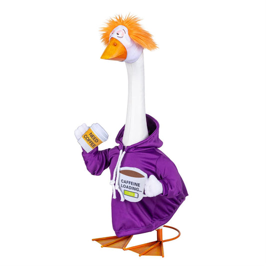 Decor, Porch Goose Outfit, Coffee Lover