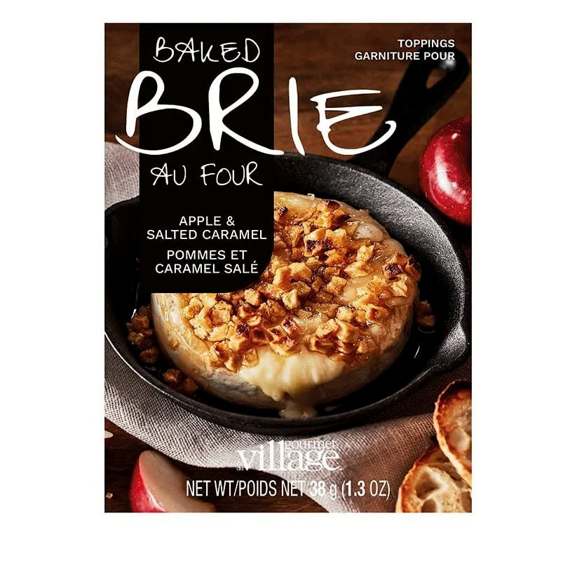 Gourmet Village, Brie Topping Mix, Salted Caramel