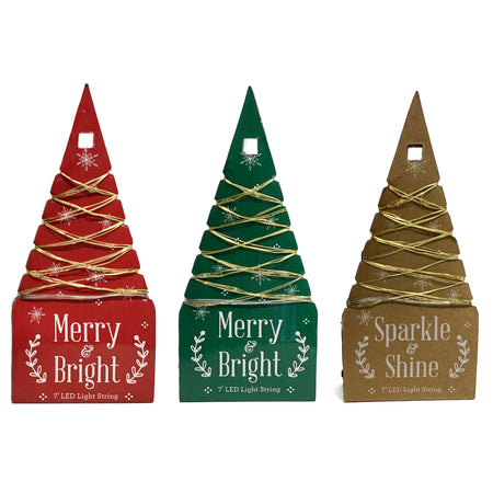 Decor, Christmas Ligtht String, Assorted