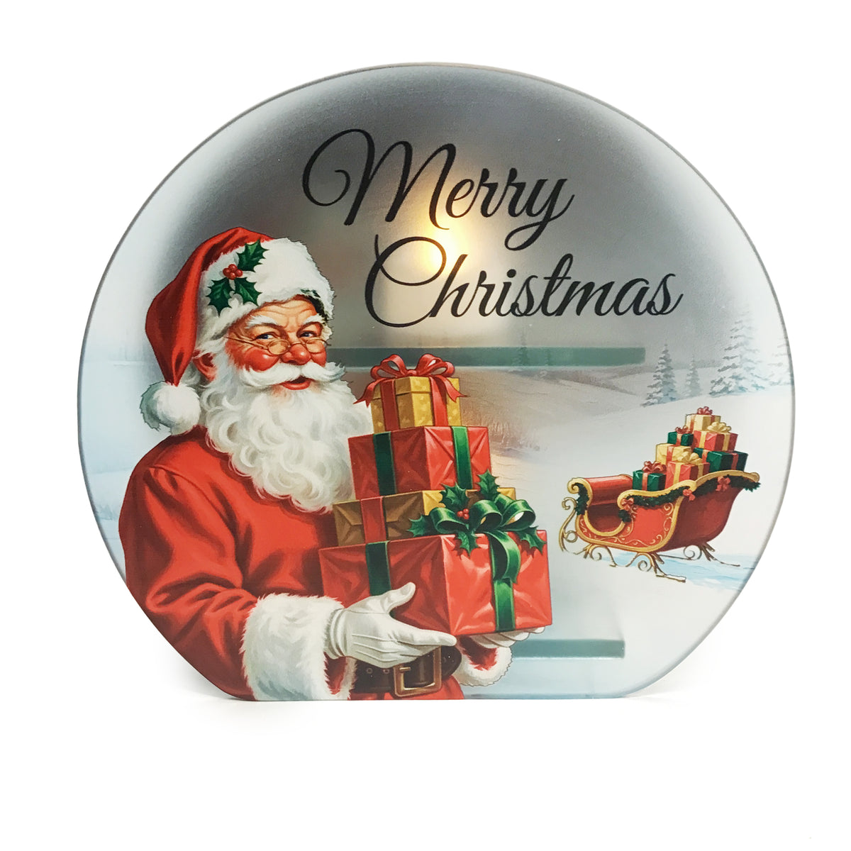 Tealight Holder, Merry Christmas