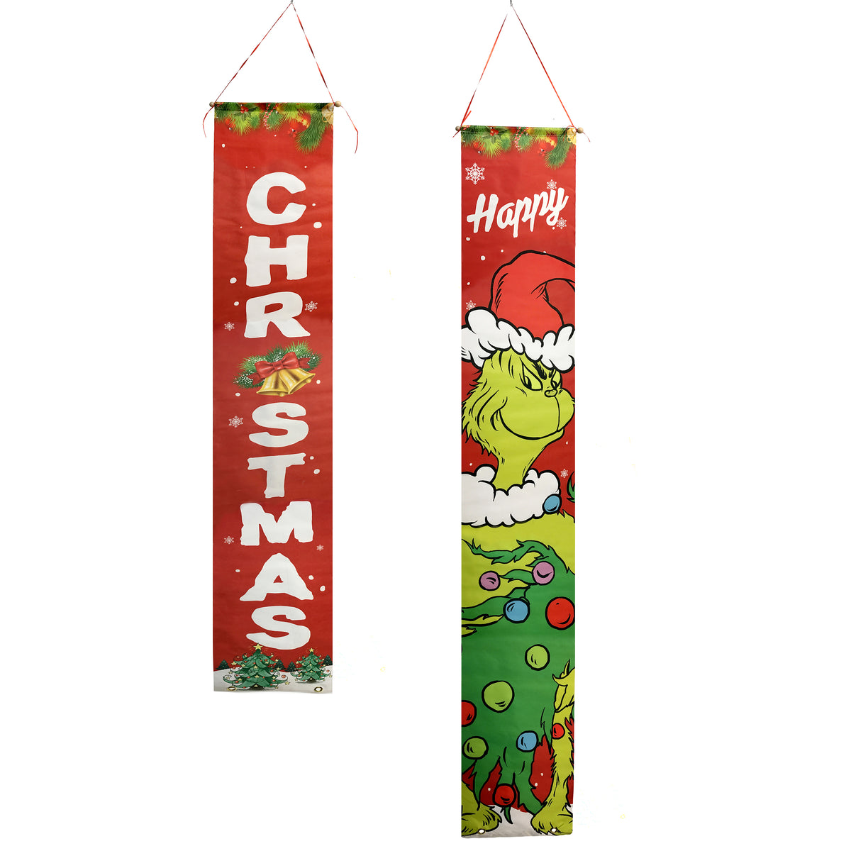 Decor Banner, Grinchmas, Assorted