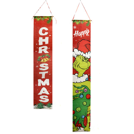 Decor Banner, Grinchmas, Assorted