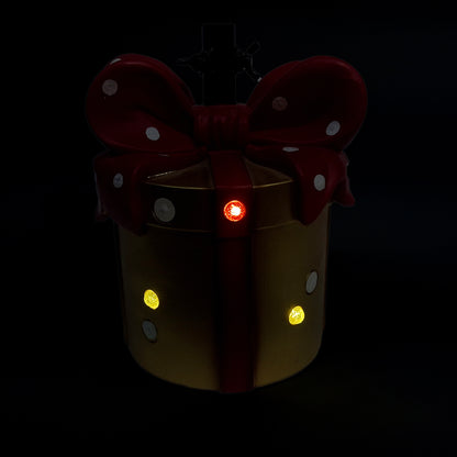 Decor Tree Base, LED, Gold Present