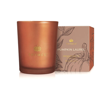 Boxed Candle, Pumpkin Laurel
