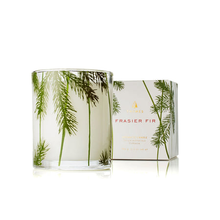 Candle, Frasier Fir, Pine Needle Design