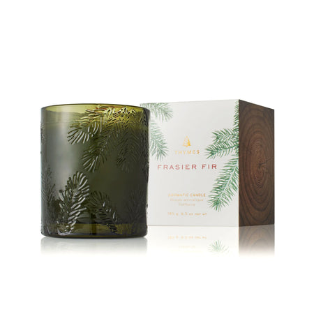 Candle, Frasier Fir, Pine Needle Design