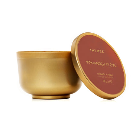 Tin Candle, Pomander Clove