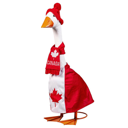 Decor, Porch Goose Outfit, Maple