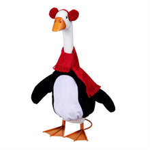 Load image into Gallery viewer, Decor, Porch Goose Outfit, Winter Penguin
