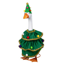 Load image into Gallery viewer, Decor, Porch Goose Outfit, Christmas Tree
