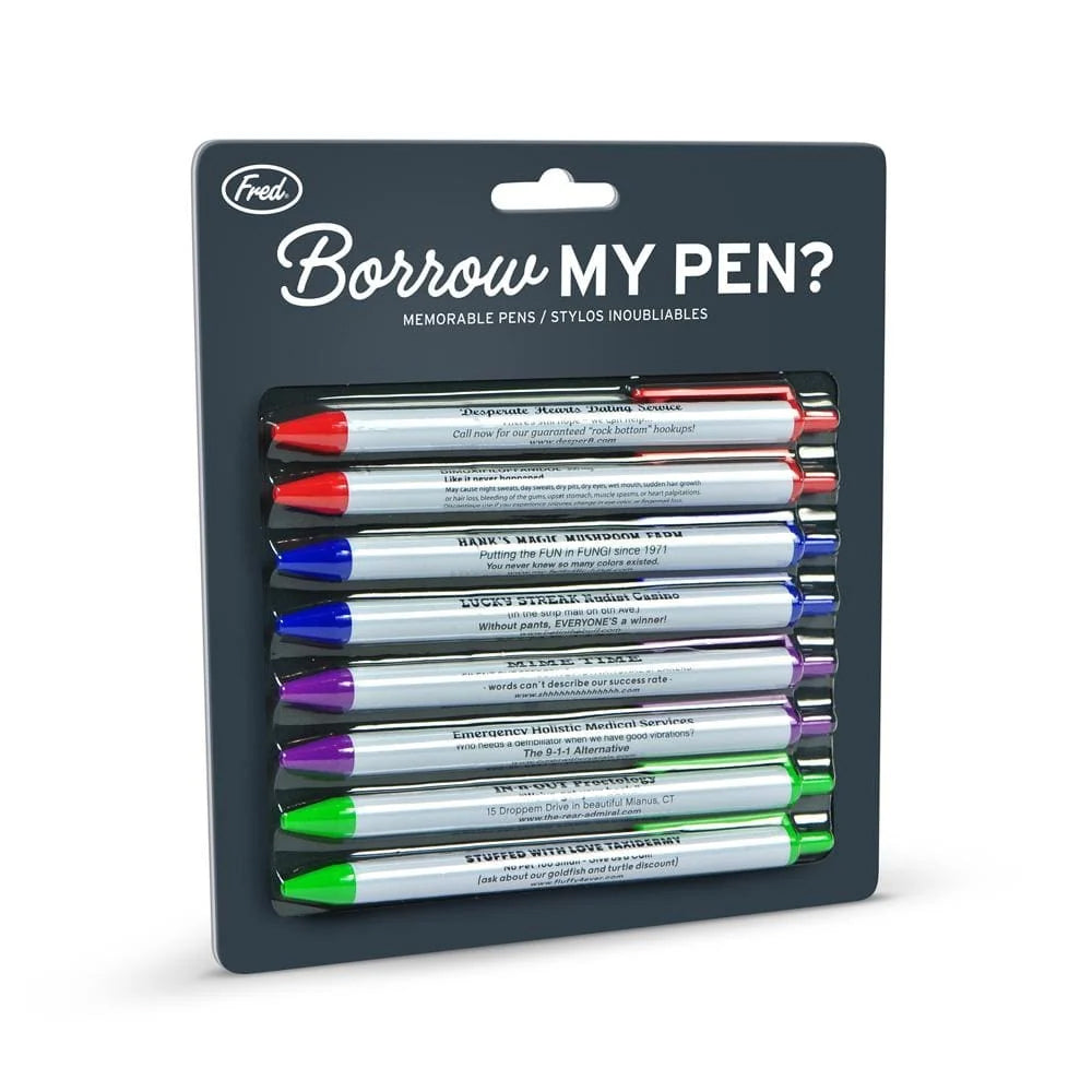 Borrow My Pen, Pen Set