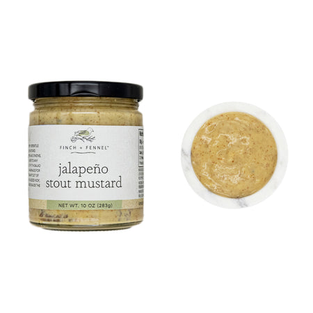 Jalapeno Stout Mustard, 10oz