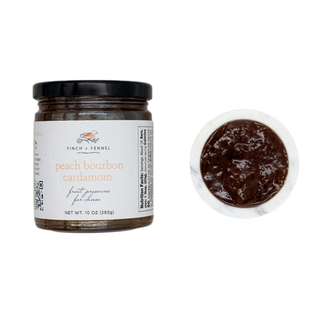 Preserve, Peach Bourbon Cardamom, 10oz