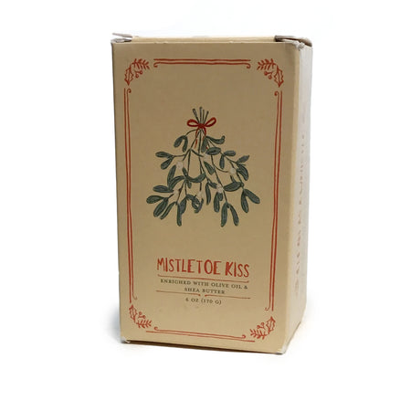 Mistletoe Kiss Scented Soap Bar, 6oz